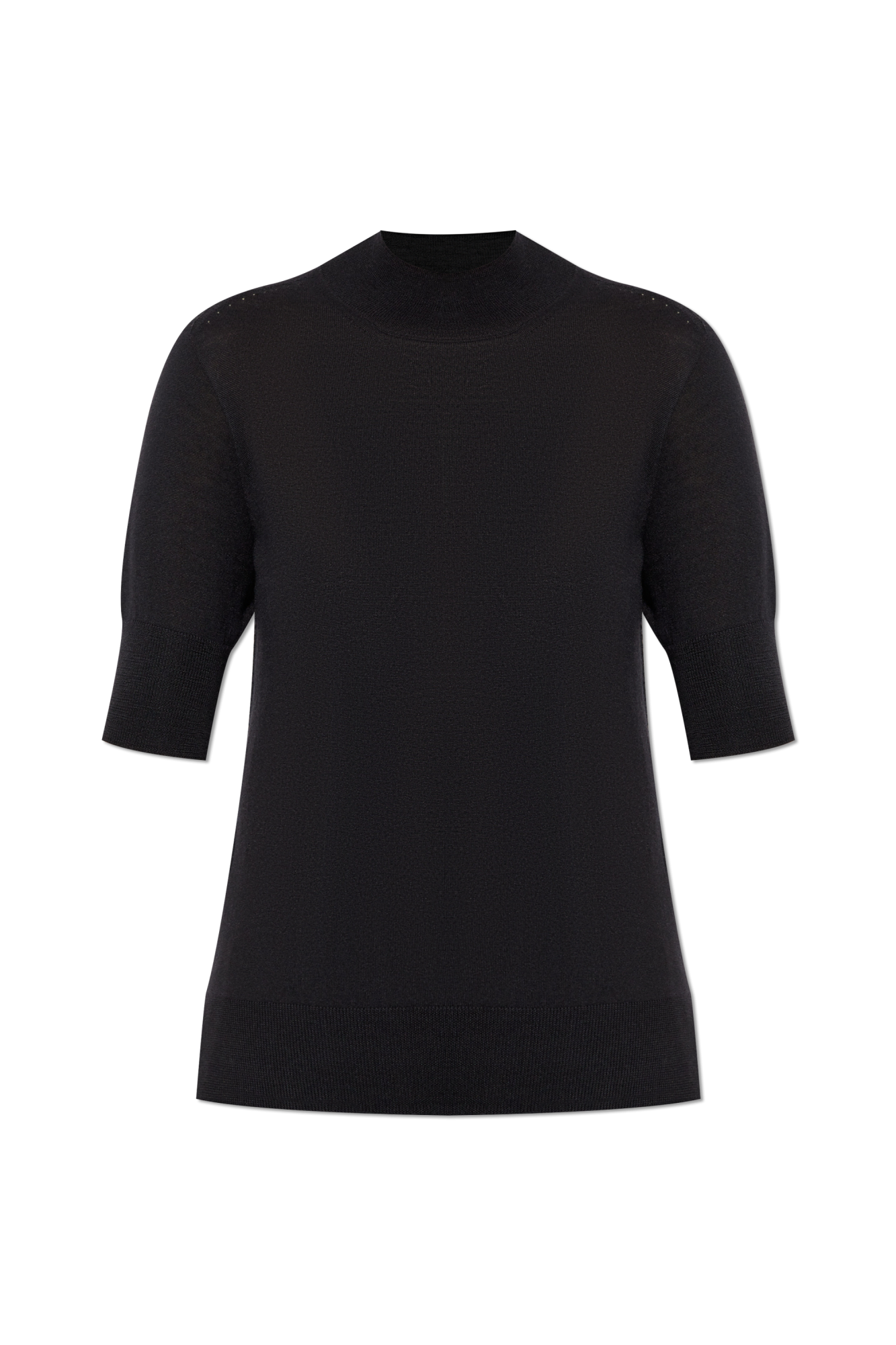 Black Top with stand-up collar JIL SANDER - Vitkac France